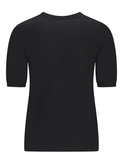 Max Mara short-sleeved sweater - Black - zdjęcie produktu nr 2