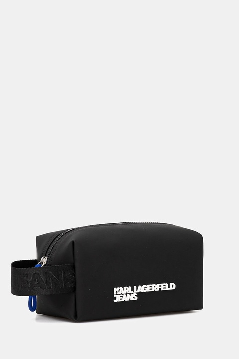 Karl Lagerfeld Jeans kosmetyczka kolor czarny A3M32075 - zdjęcie produktu nr 2