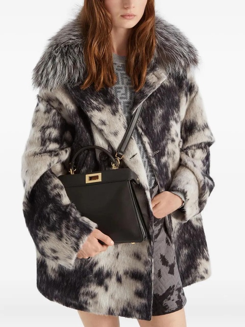 FENDI small Peekaboo ISeeU tote bag - Brown - zdjęcie produktu nr 1