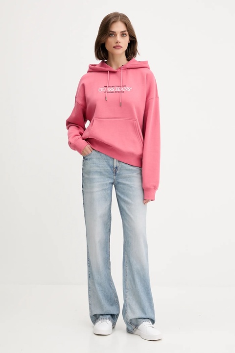Guess Jeans jeansy damskie kolor niebieski W5YA0Y D0152 - zdjęcie produktu nr 1