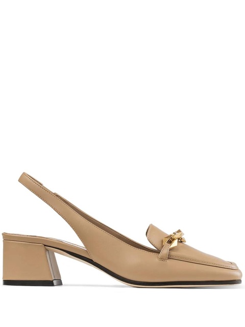 Jimmy Choo 45mm Diamond Tilda slingback pumps - Neutrals - zdjęcie produktu nr 1