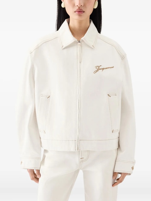 Jacquemus embroidered jacket - White - zdjęcie produktu nr 2