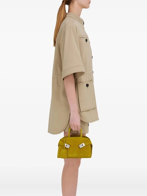 Ferragamo small Hug tote bag - Green - zdjęcie produktu nr 1