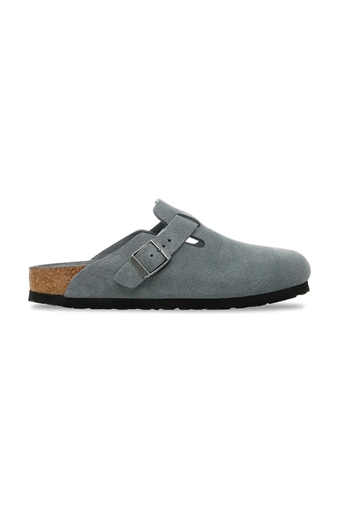 Birkenstock klapki Boston kolor szary 1030870 - zdjęcie produktu nr 1
