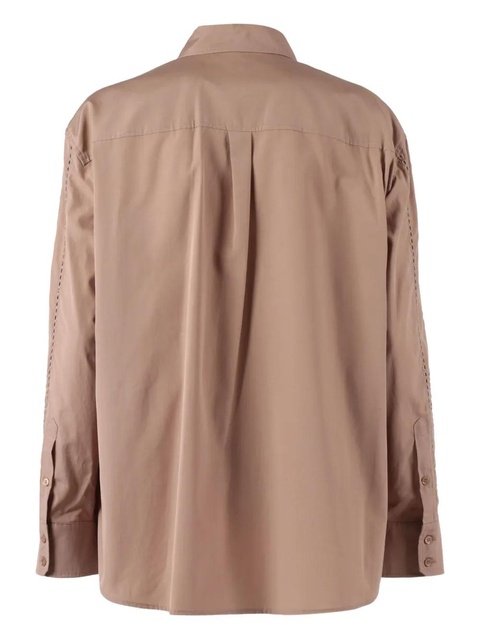 Weekend Max Mara Elmi floral-paterned shirt - Brown - zdjęcie produktu nr 2