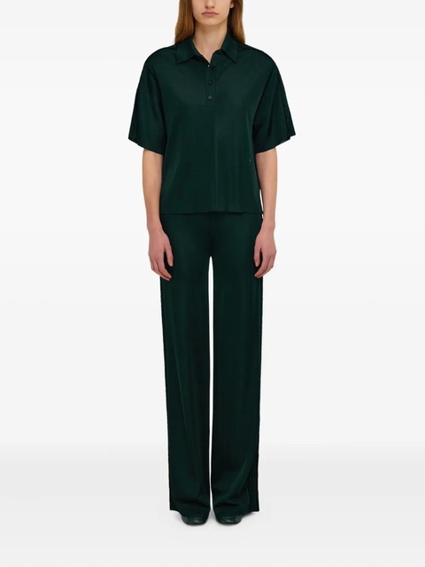 Ferragamo knitted polo shirt - Green - zdjęcie produktu nr 2