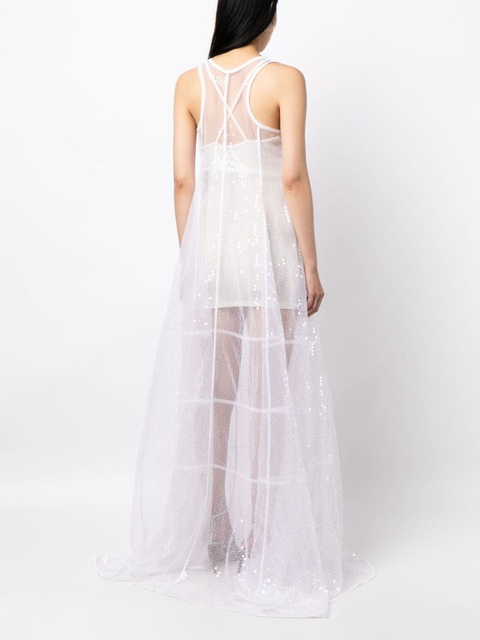 Jacquemus La Robe Dentelle maxi dress - White - zdjęcie produktu nr 2