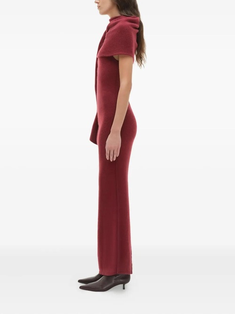 Simkhai Hathaway draped dress - Red - zdjęcie produktu nr 1