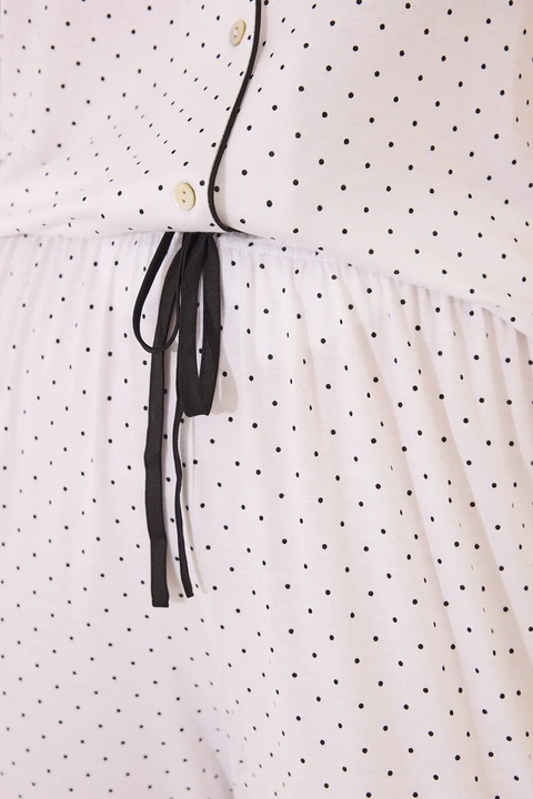 women'secret komplet piżamowy 2-pack damska kolor beżowy 4752522 - zdjęcie produktu nr 2