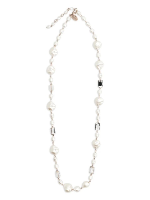 Weekend Max Mara pearl crystal necklace - White - zdjęcie produktu nr 1
