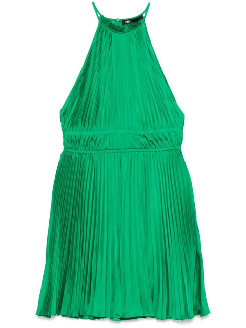 Maje plissé mini dress - Green - zdjęcie produktu nr 1
