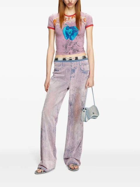 Diesel P-Nerv track pants - Pink - zdjęcie produktu nr 2