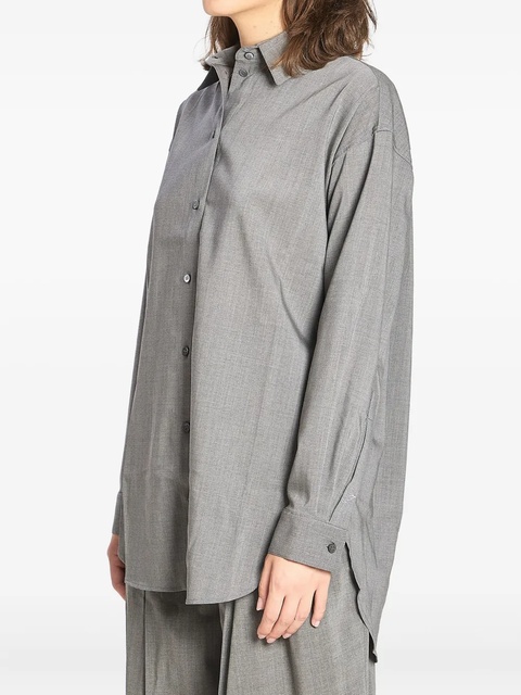 Jacquemus long-sleeve shirt - Grey - zdjęcie produktu nr 2
