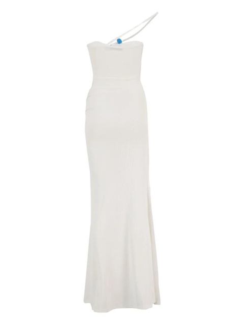 Christopher Esber Crystal Pin Cutaway Cami maxi dress - White - zdjęcie produktu nr 2
