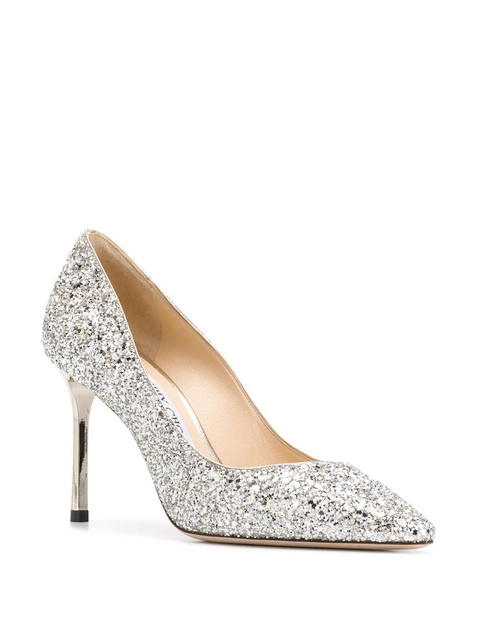 Jimmy Choo Romy 85 pumps - Silver - zdjęcie produktu nr 2