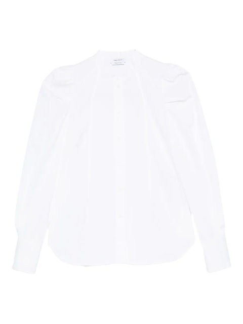 Alexander McQueen puff-sleeve button-front shirt - White - zdjęcie produktu nr 1