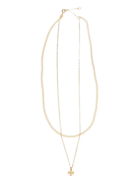 Tory Burch Kira layered necklace - Gold - zdjęcie produktu nr 2