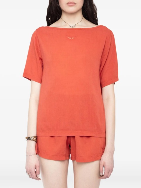 Zadig&Voltaire Ella T-shirt - Orange - zdjęcie produktu nr 2