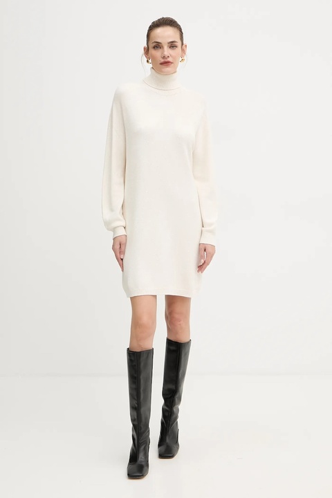 Liu Jo sukienka kolor biały mini oversize MF5484 MA27R - zdjęcie produktu nr 1