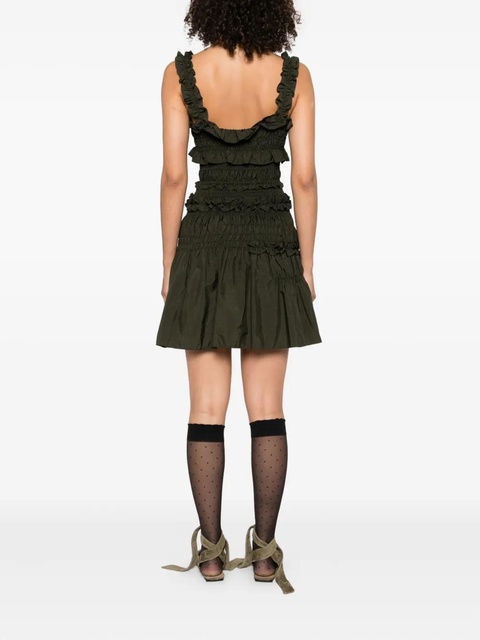 Cecilie Bahnsen Oona mini dress - Green - zdjęcie produktu nr 2