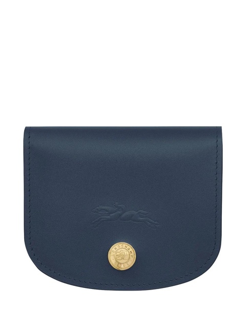 Longchamp leather cardholder - Blue - zdjęcie produktu nr 1