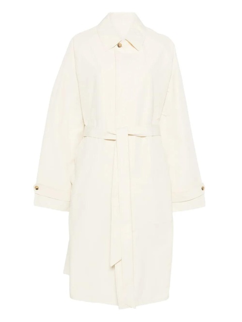 CALVIN KLEIN COLLECTION Marisol belted coat - White - zdjęcie produktu nr 1
