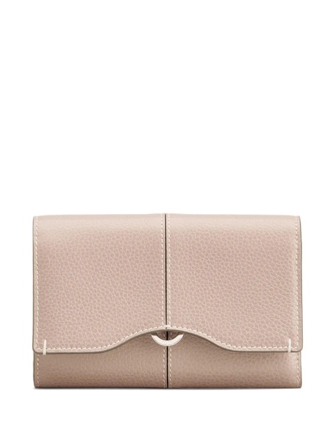 Tod's trifold leather wallet - Pink - zdjęcie produktu nr 1