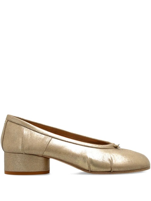 Maison Margiela 350mm block-heel pumps - Gold - zdjęcie produktu nr 1