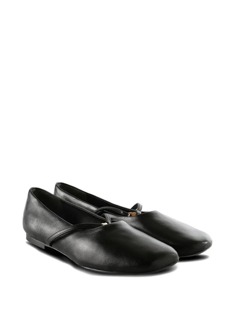 Tory Burch leather ballet flats - Black - zdjęcie produktu nr 2