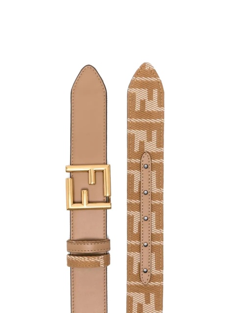 FENDI FF-motif reversible belt - Neutrals - zdjęcie produktu nr 2