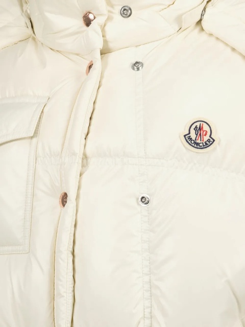 Moncler quilted hooded puffer gilet - White - zdjęcie produktu nr 2