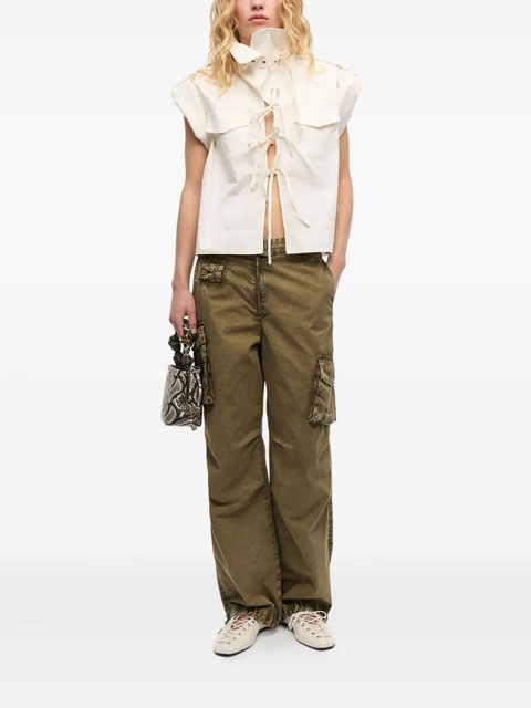 GANNI mini Bou bucket bag - Neutrals - zdjęcie produktu nr 2