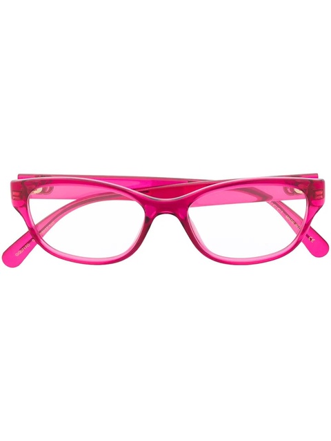 Gucci Eyewear square-frame glasses - Pink - zdjęcie produktu nr 1