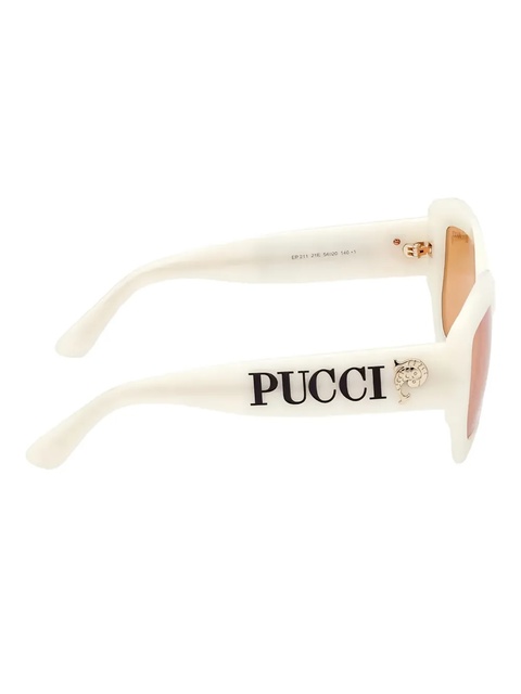 PUCCI geometric-frame sunglasses - White - zdjęcie produktu nr 2
