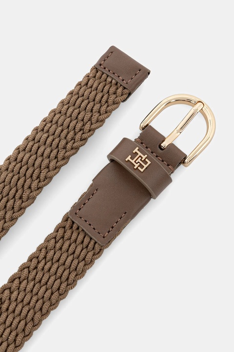 Tommy Hilfiger pasek damski kolor beżowy AW0AW17973 - zdjęcie produktu nr 2
