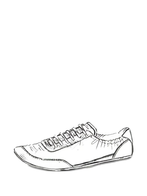 Prada Collapse lace-up suede sneakers - Pink - zdjęcie produktu nr 2