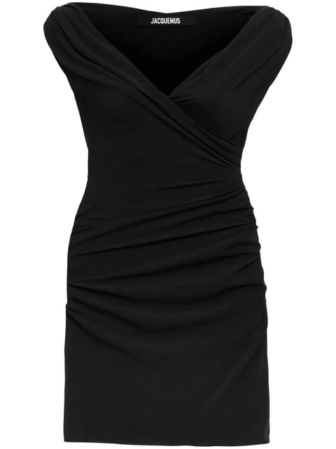 Jacquemus The Rita mini dress - Black - zdjęcie produktu nr 1