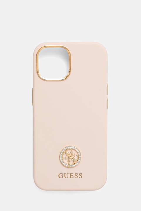 Guess etui na telefon iPhone 15 / 14 / 13 6.1" kolor różowy GUHCP15SM4DGPP - zdjęcie produktu nr 1