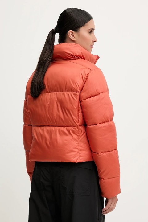 Columbia kurtka Puffect Colorblock kolor pomarańczowy zimowa 2088501 - zdjęcie produktu nr 2