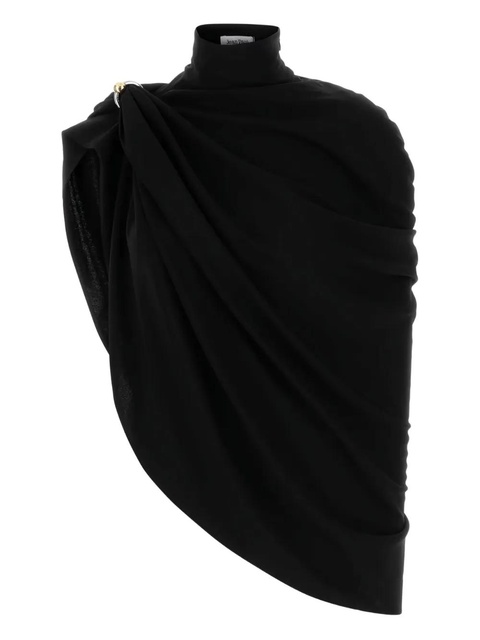 Jean Paul Gaultier draped high-neck cape - Black - zdjęcie produktu nr 1