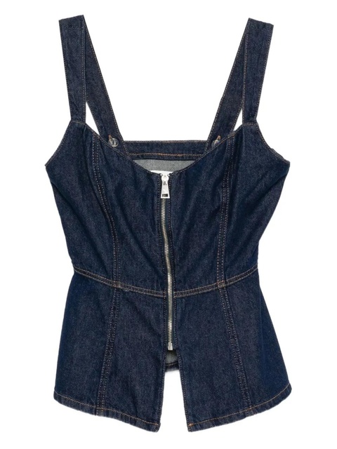 Reformation Zeta top - Blue - zdjęcie produktu nr 1