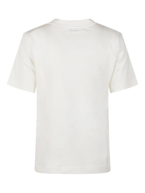 Burberry EKD Check print T-shirt - White - zdjęcie produktu nr 2