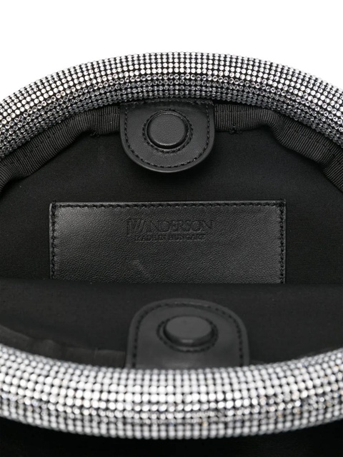 JW Anderson Bumper leather clutch bag - Black - zdjęcie produktu nr 2