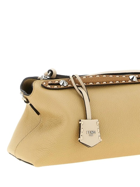 FENDI stud-embellished leather tote bag - Neutrals - zdjęcie produktu nr 2