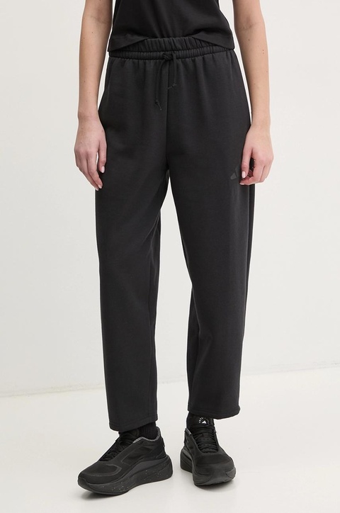 adidas spodnie dresowe Essentials damskie kolor czarny gładkie JD9974 - zdjęcie produktu nr 1