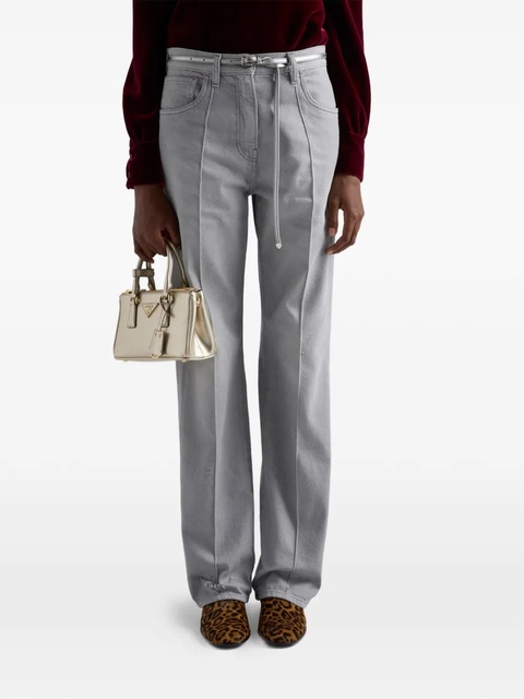 Prada Printed Elasticated Booties - Brown - zdjęcie produktu nr 2