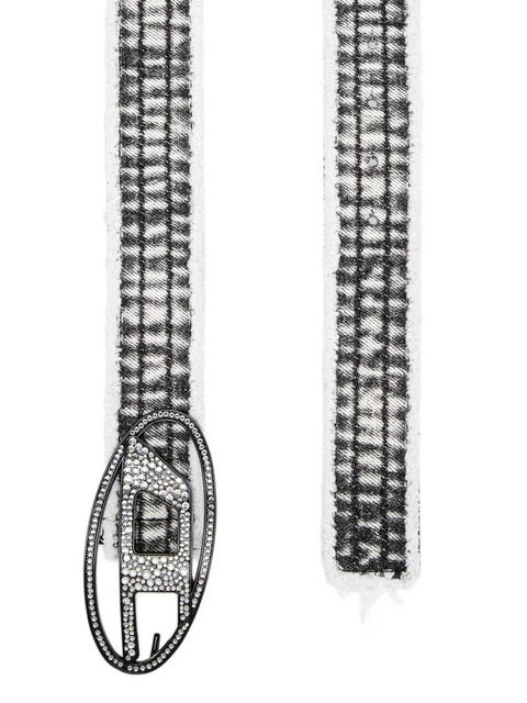 Diesel rhinestone-embellished belt - Black - zdjęcie produktu nr 2