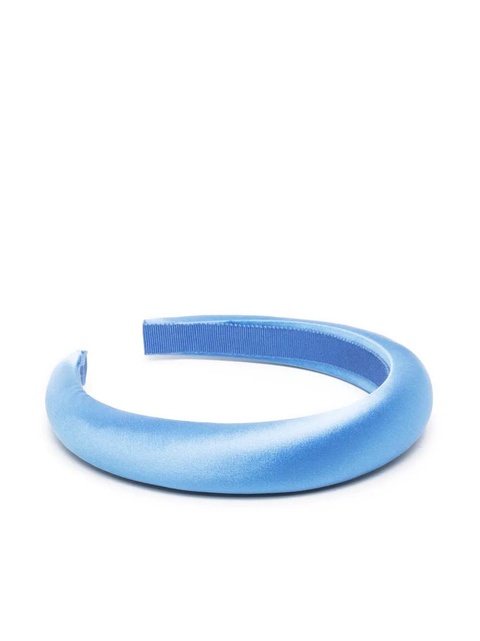 Jennifer Behr Tori satin headband - Blue - zdjęcie produktu nr 2