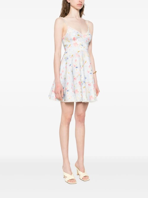 ZIMMERMANN Lucky Picnic mini dress - Blue - zdjęcie produktu nr 2