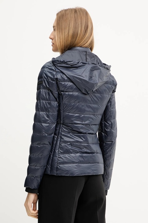 Armani Exchange kurtka puchowa kolor niebieski przejściowa XW001920 AF18757 - zdjęcie produktu nr 2